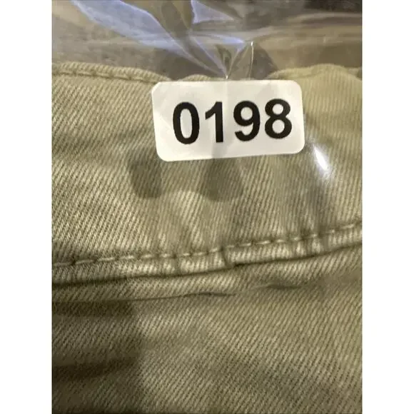 Women's Ellen Tracy Jeans Refined Mid Rise Skinny Size 6 Olive Green - Picture 10 of 10